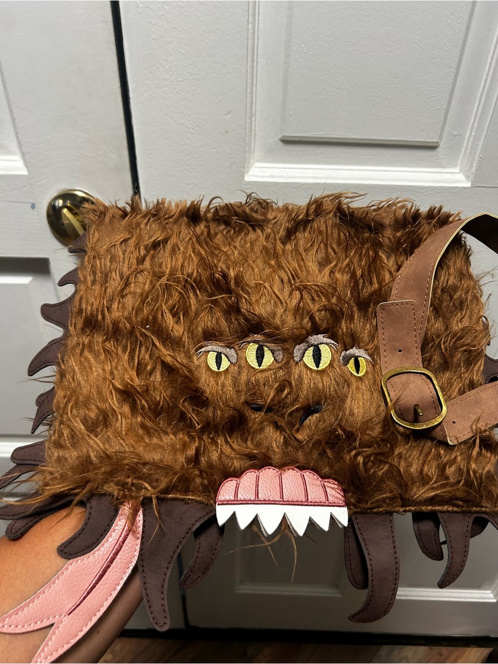 Accio/Magic Delivered Harry Potter Monster Book of Monsters Book Sleeve Plush